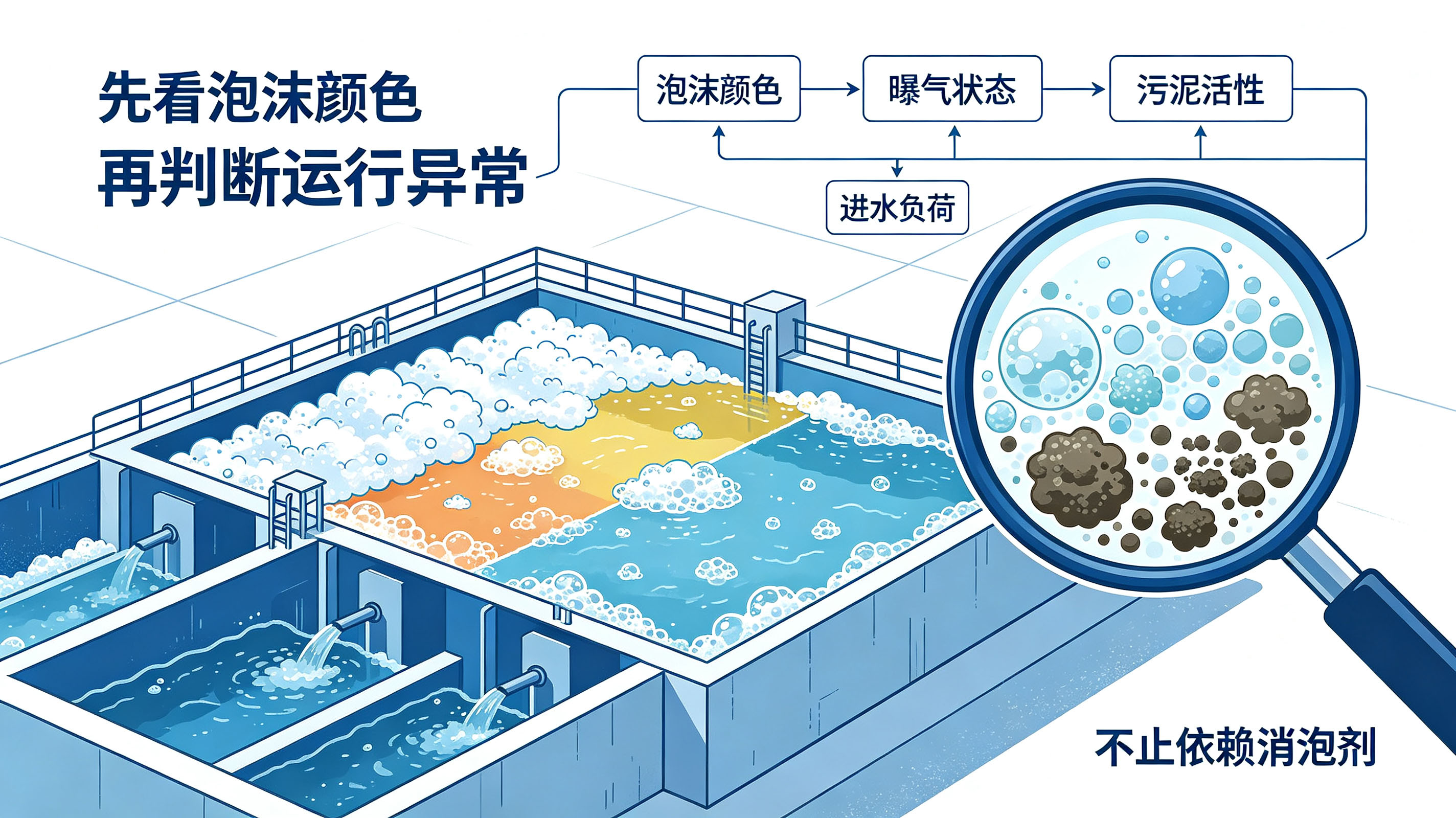 解決好氧池泡沫問題的辦法